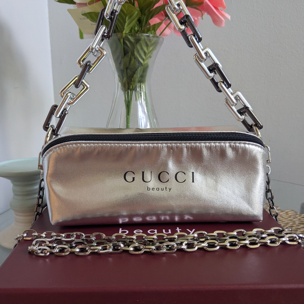 Gucci Silver Chain Shoulder Bag - Picture 5 of 13